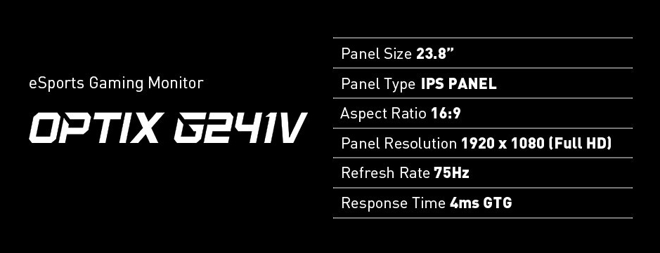 MSI Gaming Monitor